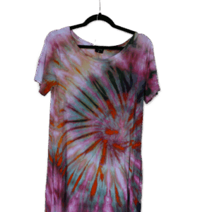 Sunburst Grove Pocket Dress – One of a Kind Hand-Dyed